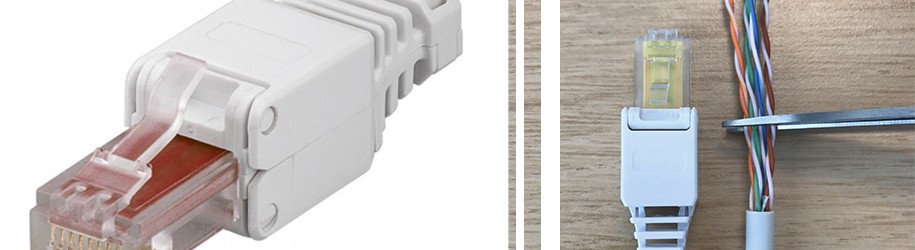 Como instalo um conector UTP sem ferramentas? Como instalo um conector UTP sem ferramentas?