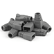 DANICOM Viga de cabos RJ45 cinzento - 10 peças