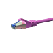 Cabo de rede CAT6a S/FTP (PIMF) de 2 m cor-de-rosa