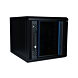 Armário para servidor de 10 polegadas, 6U, com porta de vidro, 370x450x370mm (LxPxA)