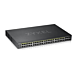 Switch PoE+ inteligente e gerenciável Zyxel GS1920 de 48 portas