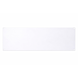 Painel de cobertura de 19 polegadas - 4U branco
