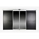Portas deslizantes para data center, operação manual 42U