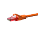 Cabo de rede UTP CAT6 de 30 m, cor de laranja - 100% cobre