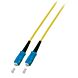 Cabo de fibra ótica simplex OS2 SC-SC 3m
