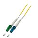 Cabo de fibra ótica simplex OS2 LC/APC-LC 1m