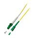 Cabo de fibra ótica simplex OS2 LC/APC-SC/APC 15m