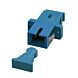 Acoplamento monomodo SC-SC simplex azul