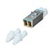 Acoplamento multimodo E2000-E2000 duplex turquesa