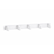 Suporte de cabo de metal de 19 polegadas, 1U - branco