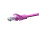 Cabo de rede CAT5e UTP rosa de 2 m - CCA