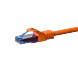 Cabo de rede UTP CAT6a de 5 m, cor de laranja - 100% cobre