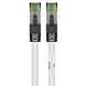 Cabo de rede Cat8 S/FTP (PIMF) de 2 m branco