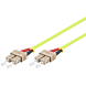 Cabo de fibra ótica SC-SC OM5 (otimizado para laser) 15m
