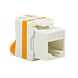 Conector Keystone UTP CAT6a - Torção sem Ferramentas
