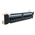 Painel de Ligação à Parede CAT5e UTP - 12 portas