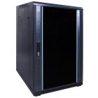 Armário para servidor 18U com porta de vidro 600x800x1000mm (LxPxA)