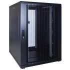 Armário para servidor 22U com porta perfurada 800x1000x1200mm (LxPxA)