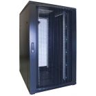 Armário para servidor 27U com porta perfurada 800x1000x1400mm (LxPxA)