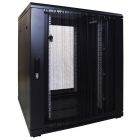 Armário para servidor 18U com porta perfurada 800x800x1000mm (LxPxA)