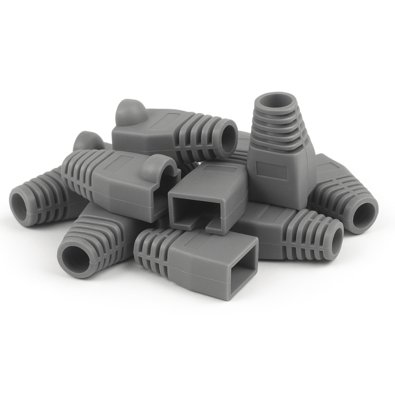 DANICOM Viga de cabos RJ45 cinzento - 10 peças