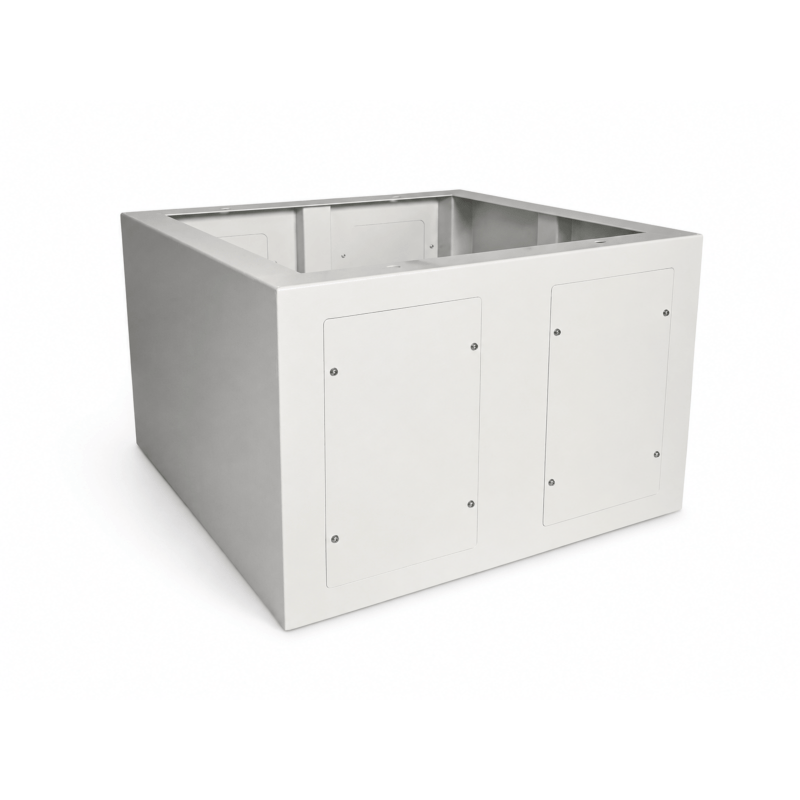 Base para armários de servidor externos de 19 polegadas 600x600x400mm (LxPxA)