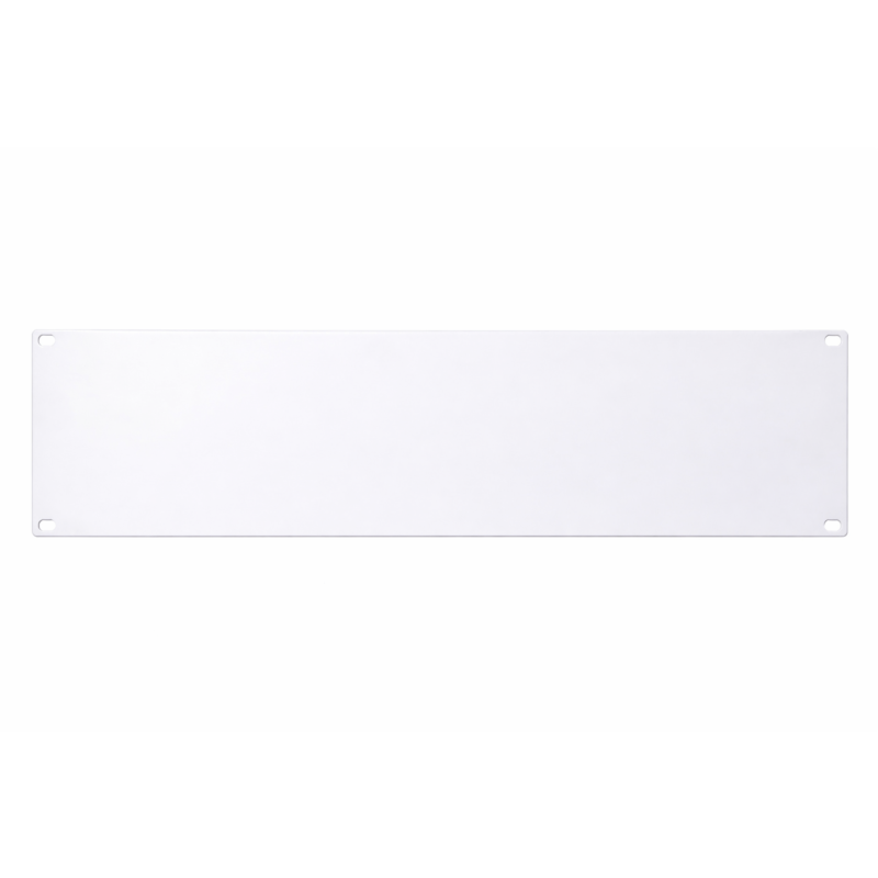 Painel de cobertura de 19 polegadas - 3U branco