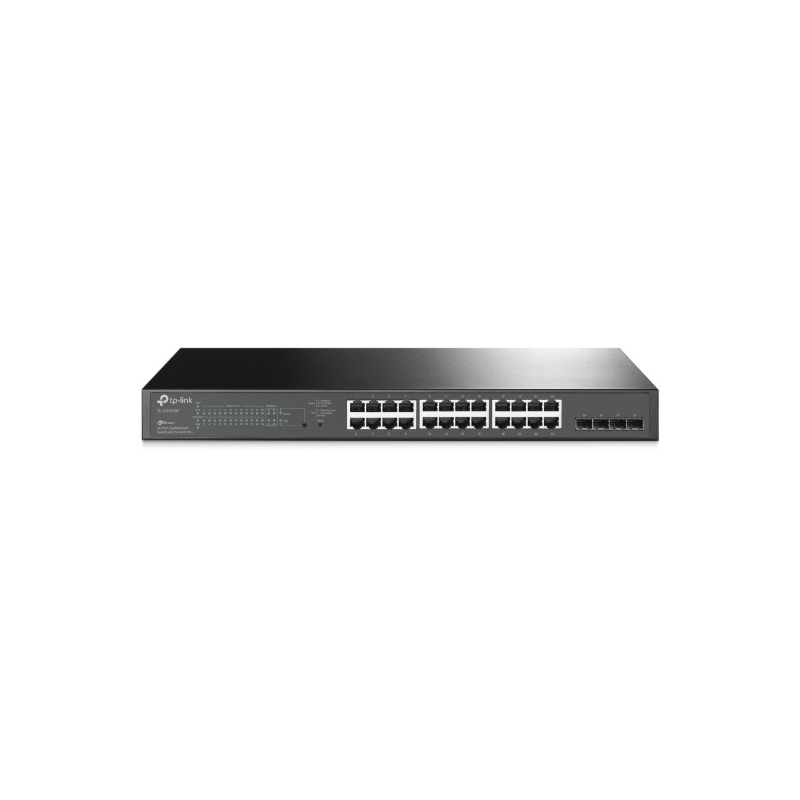 Switch PoE inteligente gerenciável TP-Link JetStream 2428P de 28 portas