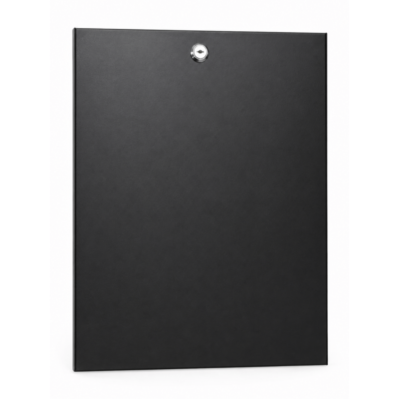 Painel lateral 9U para caixas de servidor de 10" - 450 mm de profundidade com fechadura