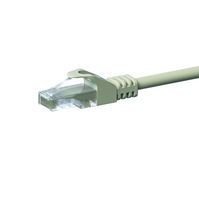 Cabo de rede CAT5e UTP 0,50m cinzento - CCA