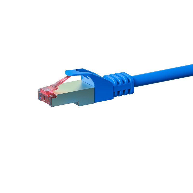 Cabo de rede CAT6 S/FTP (PIMF) de 3 m, azul