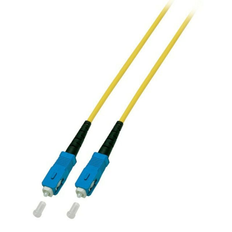 Cabo de fibra ótica simplex OS2 SC-SC 15m
