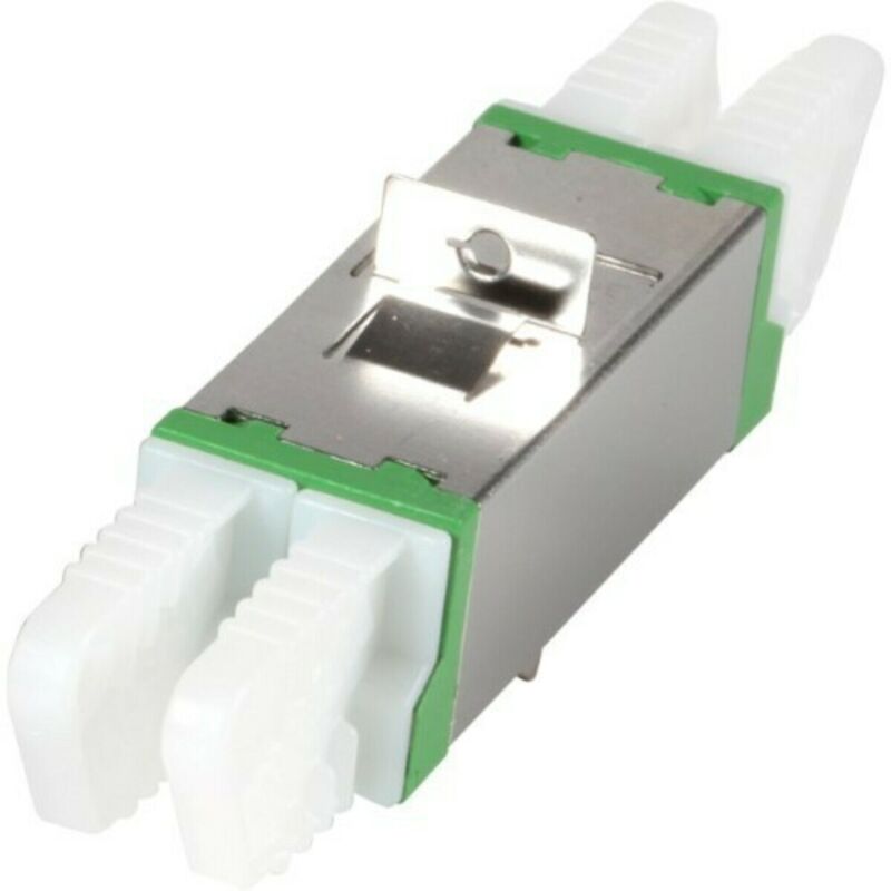 Acoplamento monomodo E2000-E2000 duplex verde