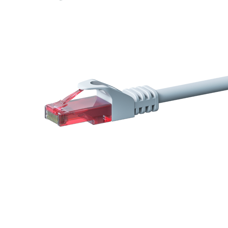 Cabo de rede UTP CAT6 de 15 m branco - 100% cobre