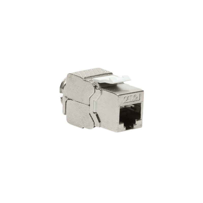 Conector Keystone CAT6a STP - Sem ferramentas