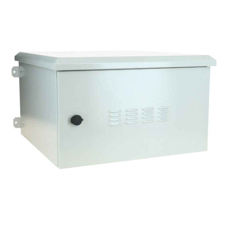 Armário de parede exterior 6U IP55 - 600x600x368mm (LxPxA)