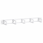 Suporte para cabo de 19 polegadas, 1U, branco