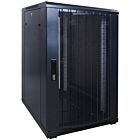 Armário para servidor 18U com porta perfurada 600x800x1000mm (LxPxA)