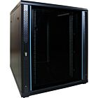Armário para servidor 18U com porta de vidro 800x1000x1000mm (LxPxA)