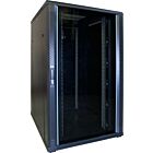 Armário para servidor 27U com porta de vidro 800x1000x1400mm (LxPxA)