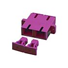 Acoplamento multimodo SC-SC duplex roxo