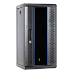 Armário para servidor de 10 polegadas e 12U com porta de vidro, dimensões 312x310x618mm (LxPxA)