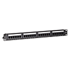 Painel de ligação CAT6 UTP - 24 portas
