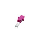 Acoplamento multimodo LC-LC duplex roxo