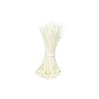 Abraçadeiras em nylon de 100 mm na cor natural - 100 unidades