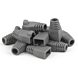 DANICOM Viga de cabos RJ45 cinzento - 10 peças