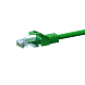 Cabo de rede UTP CAT5e de 2 m, verde - 100% cobre