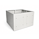Base para armários de servidor externos de 19 polegadas 600x600x400mm (LxPxA)