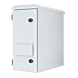 Armário de parede exterior 6U para montagem vertical IP55 - 600x280x600mm (LxPxA)
