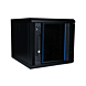 Armário para servidor de 10 polegadas, 6U, com porta de vidro, 370x450x370mm (LxPxA)